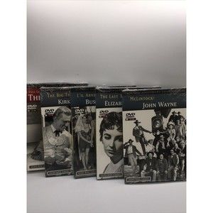 Golden Movie Classic DVD’s 5 New Digitally Remastered/Sound Liz,John,Kirk,Lucy…